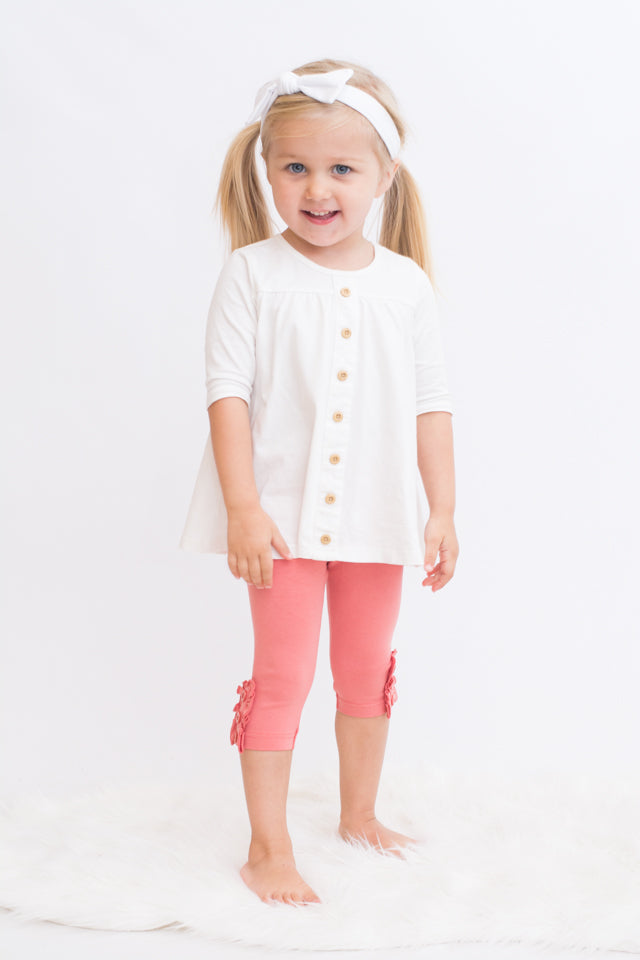 Capri Blakely Legging - Salmon