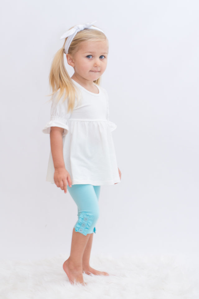 Capri Blakely Legging - Aqua