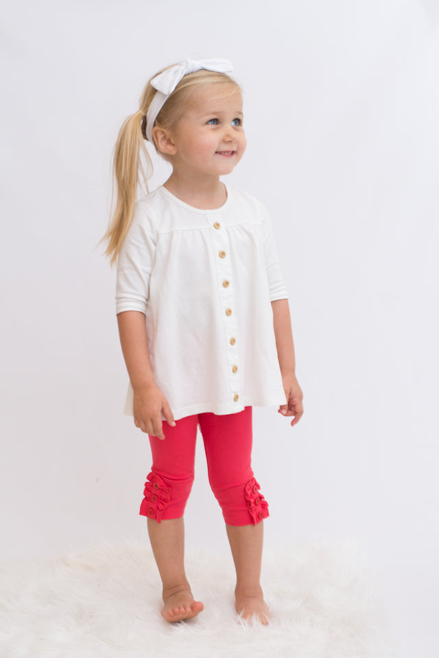 Capri Blakely Legging - Strawberry