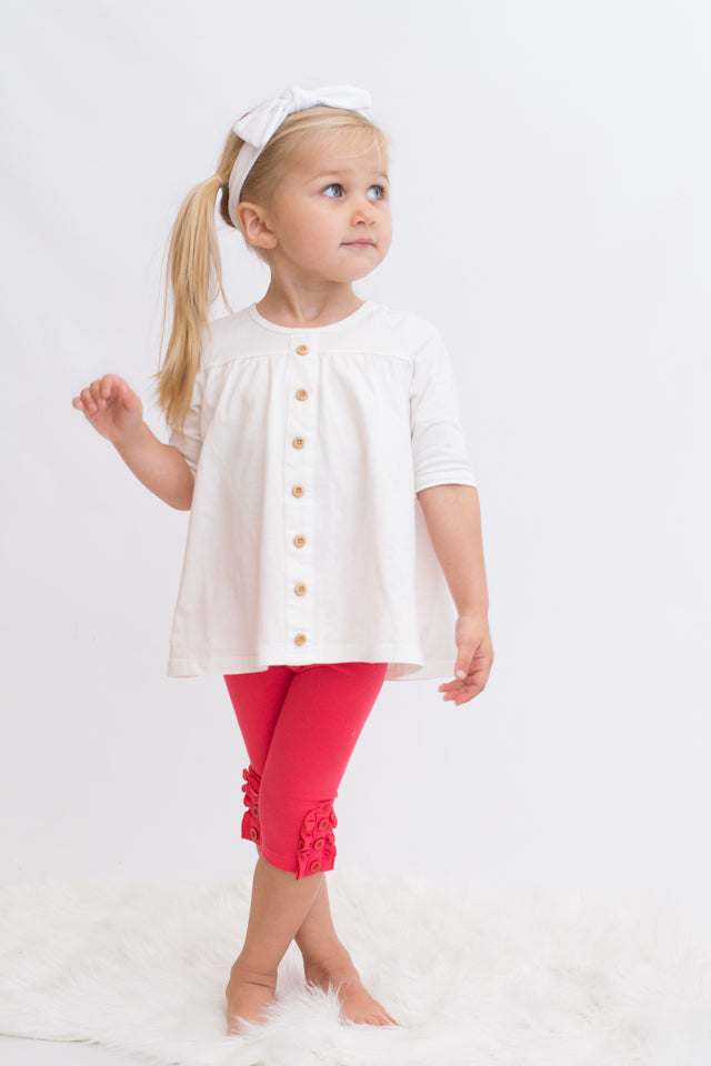 Capri Blakely Legging - Strawberry