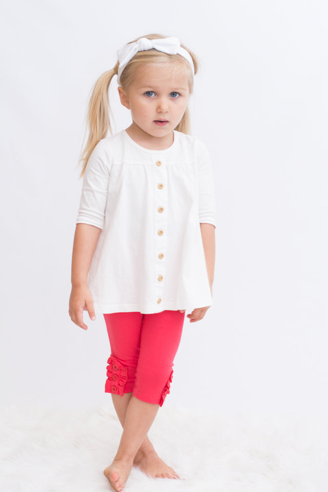 Capri Blakely Legging - Strawberry