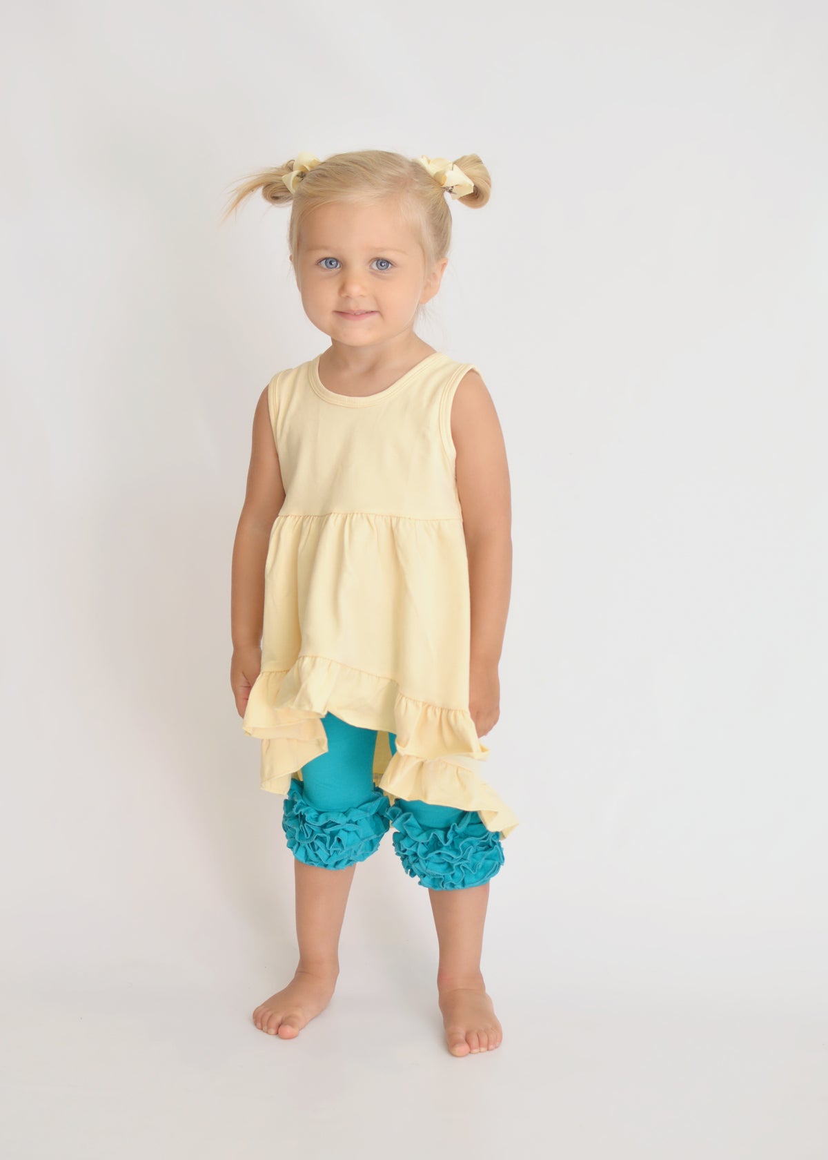 Capri Icing Leggings - Seamist
