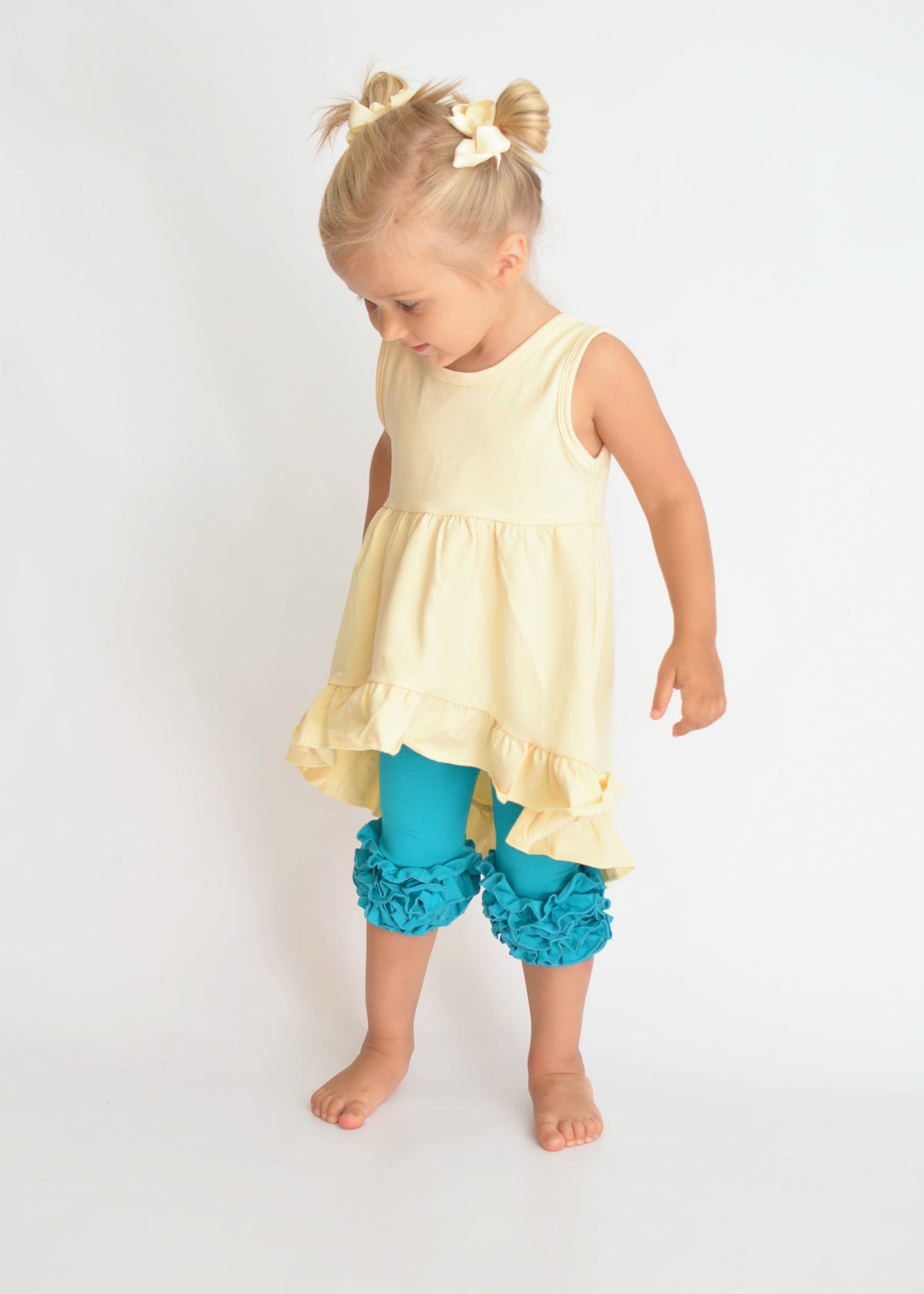 Capri Icing Leggings - Seamist