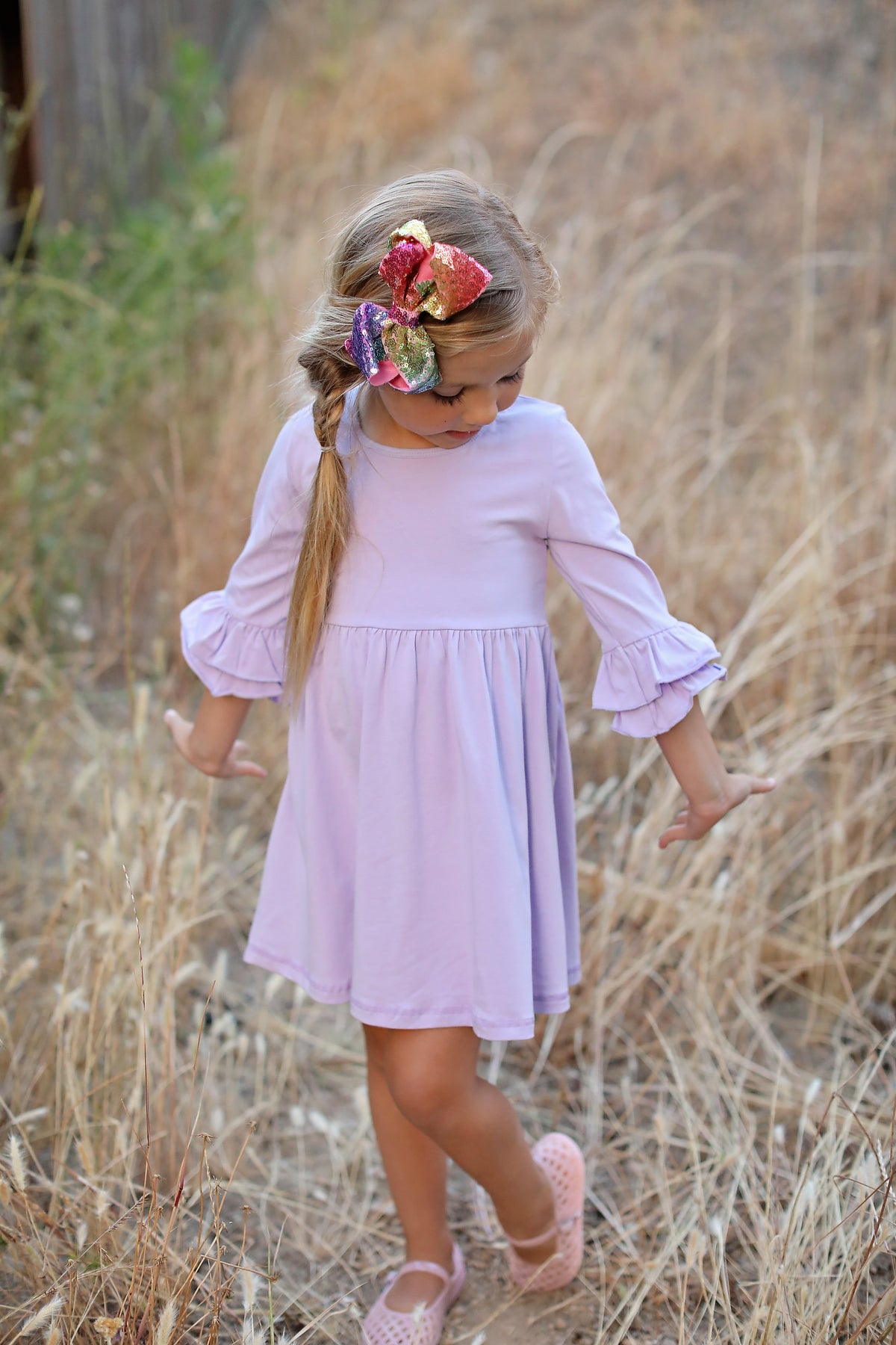 Amelia Dress - Lilac