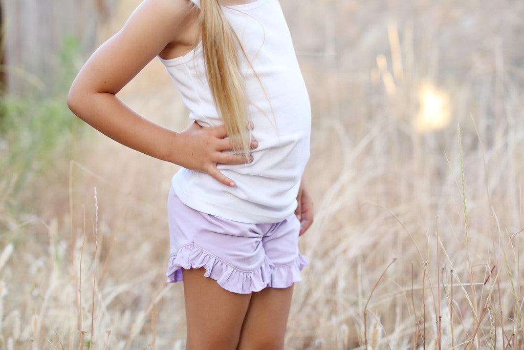 Poppy Shorts - Light Purple