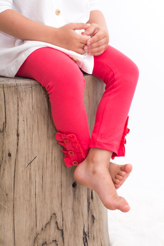 Blakely Leggings - Strawberry